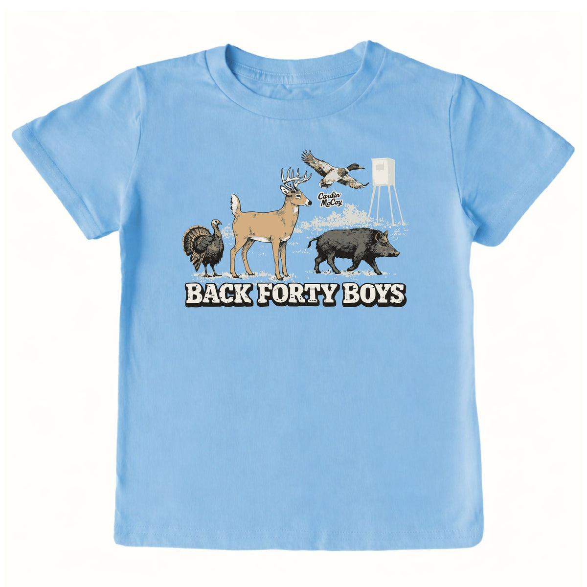 Kids' Back Forty Boys Front Short-Sleeve Tee